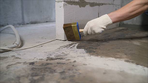 Crawl space vapor barrier installation in McLean, VA